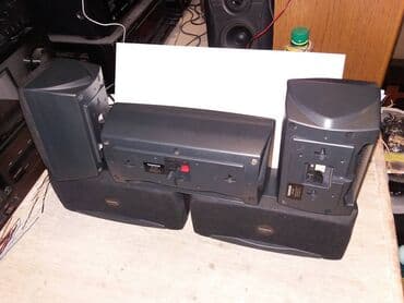 Zvučnici i stereo sistemi: Thomson-5 satelita
3x20w i 2x10w; ispravni. 
fixno 35e — 4