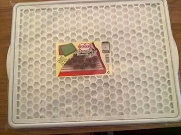 Trays: Bela plastična cediljka za sušenje, model B-138, idealna za posuđe i — 1