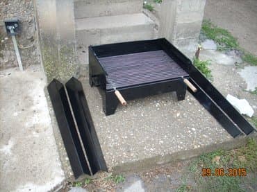 rostilj sako: Roštilj na ugalj, Novo — 4