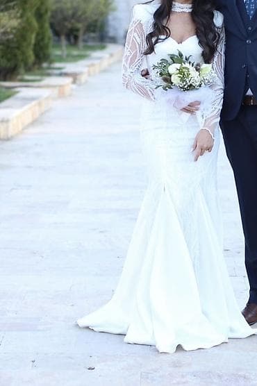 vencanice pancevo: Elegantna venčanica sirena kroja, sivena po meri od odabranih — 1