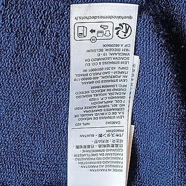 Headgear: Levi’s dukserica s kapuljačom – veličina S - Model: Relaxed fit - — 4