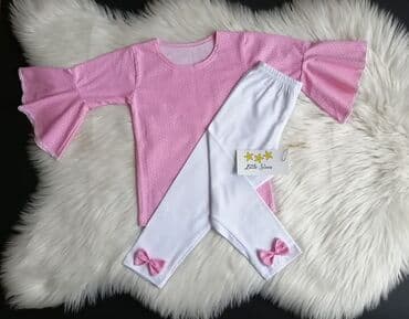 kombinezon za spavanje za decu: Komplet: Majica, Pantalone — 13