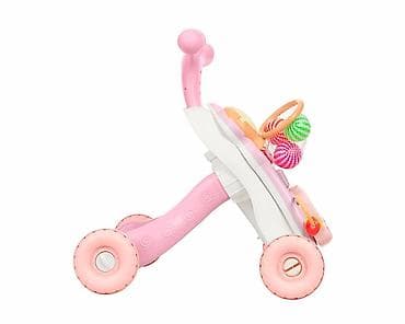 stalak za kupanje bebe: KIKKA BOO Guralica/Hodalica PLAY & GROW 2in1 – pink Šifra — 5
