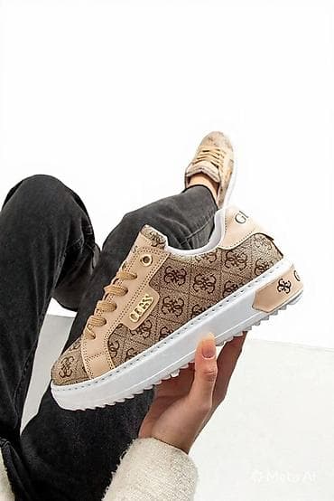 steve madden patike cena: GUESS ženske patike – monogram bež - Model: niske patike sa — 1