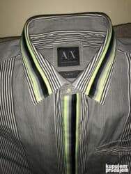 Donji delovi trenerke: Košulja Na duge rukave, L, M, Giorgio Armani, bоја - Šareno, Pamuk — 1