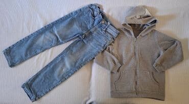 waikiki online srbija deca: H&M, Komplet: Duks, Farmerke, 128-134 — 8