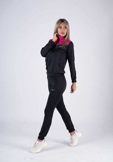 sive nike trenerke: Nike, M, Jednobojni, bоја - Crna — 5