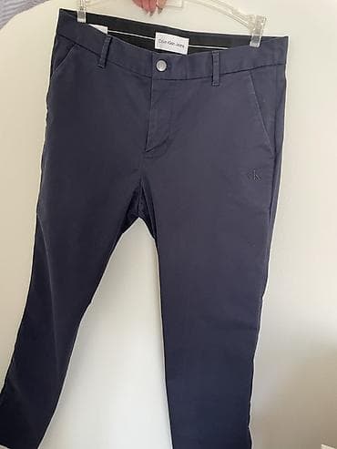 amc pantalone: Muške pantalone Calvin Klein Jeans – tamnoplave w 32 l 36 Elegantne — 1