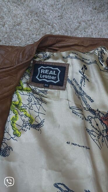 levis jakne muske: Muska kozna jakna 2/3Xl u braon boji od kvalitetne koze. Bez — 3