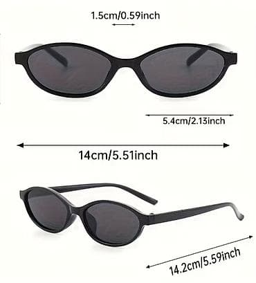 kutija za tompuse: Naočare za sunce – 6 kom.retro uski modeli,može i pojedinačno - 250 — 4