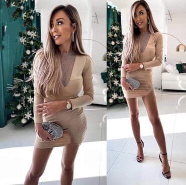 naf naf svecane haljine: Prelepa svečana haljina
Materijal: pliš-elastin
Cena: 2400 din — 3