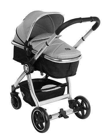 nastavak za kolica: KIKKA BOO Allure – kombinovana 2u1 kolica, grey (SKU: KKB1) Kikka Boo — 2