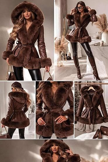 Other: ✨️Savrsene kratke bundice sa krznom✨️ Elegantne kratke bunde koje — 3