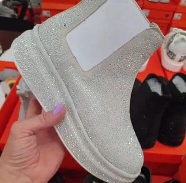 mokasine sa stiklom: Ankle boots, 38 — 1