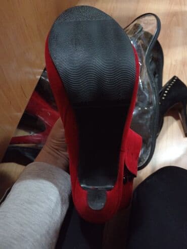 bež čizme od brušene kože: Ankle boots, 38 — 2