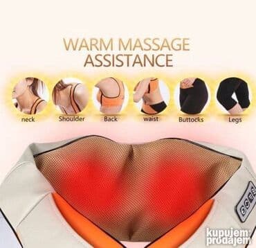 kaca za kupus: Masazer Shiatsu 3D NOV Univerzalni Masazer za Celo Telo 2190 Dinara — 5