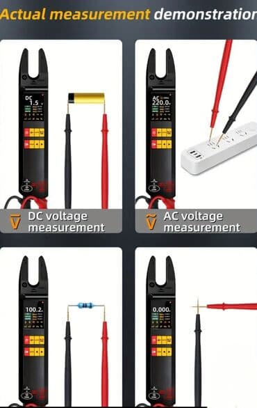 Motorne testere: Pametni klešta-multi­metar sa dvostrukim ekranom - Automatsko — 5