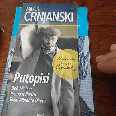 Mini knjiga putopisi m.crnjanski