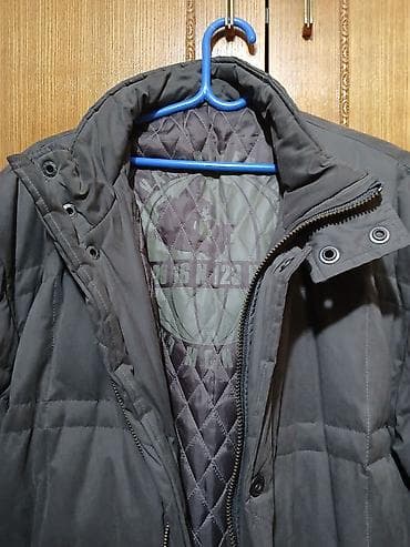 jakne sa grejacima: Muška zimska jakna McNeal - Boja: tamnosiva - Model: prošivena, topla — 2