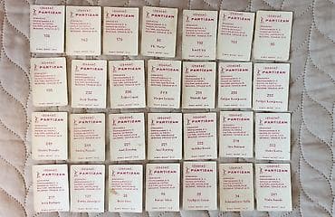 mikrofoni za pevanje: Lot 102 žive sličice Fudbaleri i timovi 86/87 NIŠP JEŽ + Partizan Na — 10