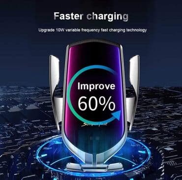 drzac za telefon za auto: 1600 din Smart R1 Bežični punjač i držač za mobilni telefon Dovoljno — 2