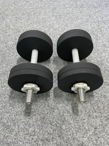 Set od 2 bučice (par) - Tip: fiksne okrugle bučice sa ravnim