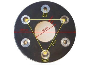 Hardijev zglob prirubnica viljuškar LINDE i STHILL - Prečnika 144 mm