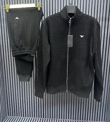 Trenerka Emporio Armani, bоја - Crna