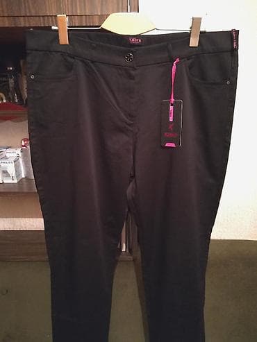 Pantalone: Nove zenske pantalone sa ukrasima za punije dame Kubra. Turske — 2