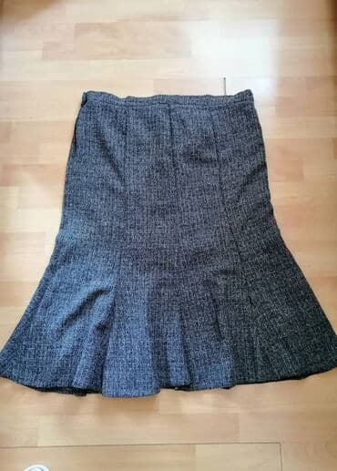 zara helanke sa prorezom: 8XL (EU 56), color - Grey — 2