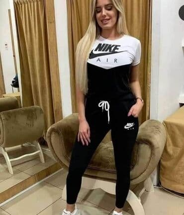 Women's Sweatsuits: Nike, S, XL, M, Single-colored — 3