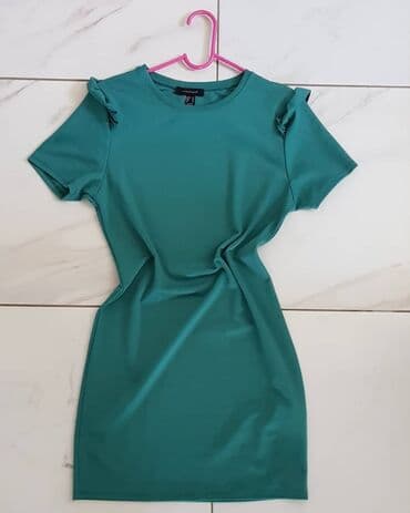 lidl duks haljina: M (EU 38), color - Green, Short sleeves — 1
