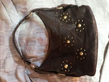 guess torba crna: Torba za rame, Materijal: Koža — 4