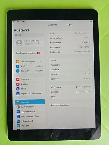 s link earbuds cena: O R I G I N A L ® " Apple iPad AIR 2 " ® ( SLOBODAN JE NEMA — 2