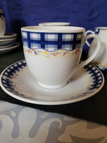 porcelanske solje za caj: Solje nove,vintaz za kafu,caj Bavaria. Solje porcelanske. Komada 6 u — 5