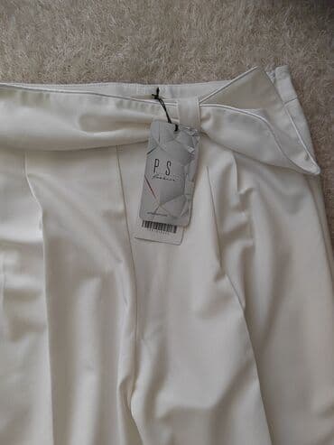 pantalone za posao: XL (EU 42), Visok struk, Ravne nogavice — 3