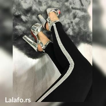 pantalone od vestacke koze: Bоја - Crna — 1