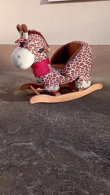 Dečija odeća: Продајем коришћену Жирафа њихалицу, добро очувану, погледати — 4