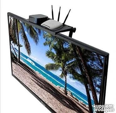 elektronika nis: Polica se pričvršćuje iza ekrana televizora ili monitora — 1