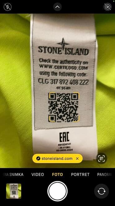 Ženska odeća: Stone Island, Pamuk, bоја - Zelena — 6