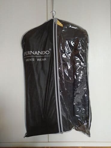 zimske jakne c a: Muško odelo, crno, veličina 50 (L/XL), 180/185 cm, 80-90 kg — 2