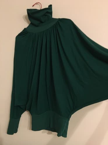 Roll-necks: M, XL, L, Single-colored, color - Green — 1