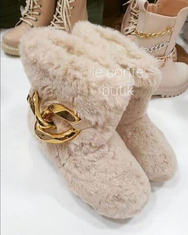 ccc obuća online: Ugg mini čizme, bоја - Bež, 38 — 3