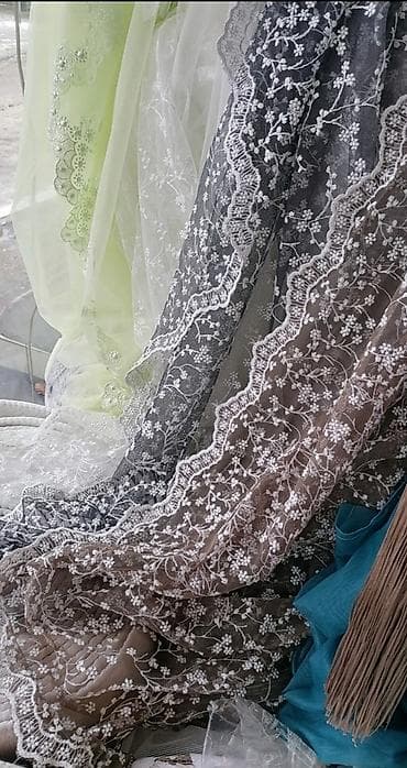 Zavese nove, Dužina i širina po meri. Ušivena traka i obrađene ivice