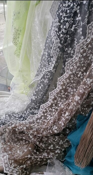 zavese i draperije beograd: Zavese nove, Dužina i širina po meri. Ušivena traka i obrađene ivice — 1