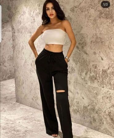 top coat za nokte: Crop top sa elastinom. Crna,bez,braon,svetlo siva,teget,svetlo — 1