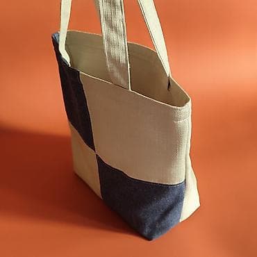 torbe od platna: Ručni rad ceger/torba Patchwork tote torba – ručni rad - Dizajn — 4