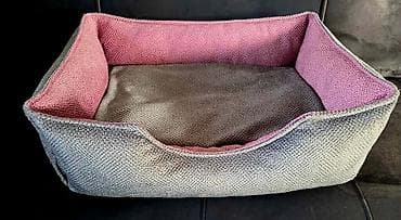 sklopiva ograda za pse: Krevet luksuzni ležaj za pse i mačke. - Mekani pravougaoni ležaj sa — 3