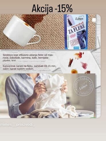 limes pasta za zube: Limes – sredstva za čišćenje i negu doma i tela - Sanitar gel “Hekla” — 9