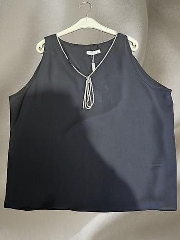 kosulje zenske legend: Elegantna ženska bluza bez rukava – Catania Razni brojevi - Boja: crna — 1